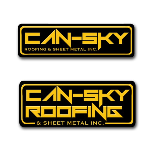 The sky is the limit with this design for Can-Sky Roofing