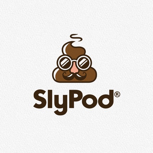 Logo for dog poop bag carrier