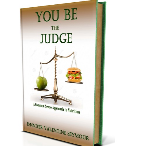 Create a cover for a nutrition book.