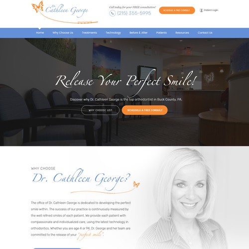 Orthodontist Landing Page