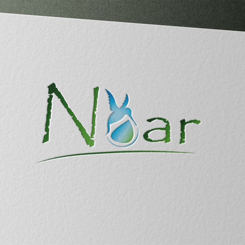 logo and business card for Noar 