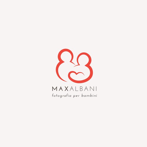 Logo for 'Max Albani - fotofrafia per bambini'