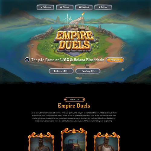 Concept NFT Gaming Design