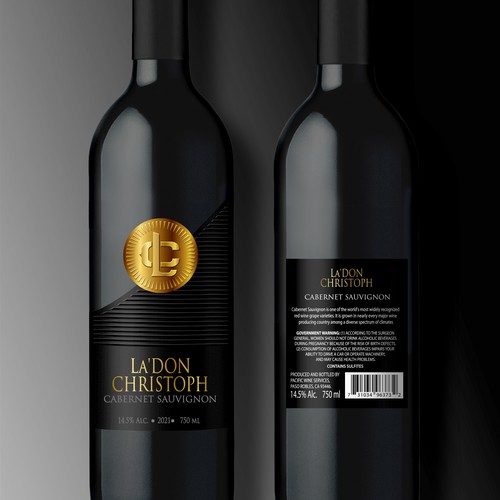 La'Don Christoph Wine Label