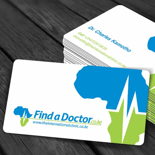 Find A Doctor - logo & business card design