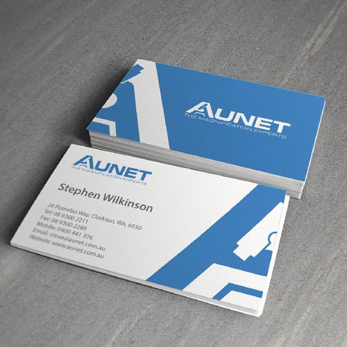 business card design