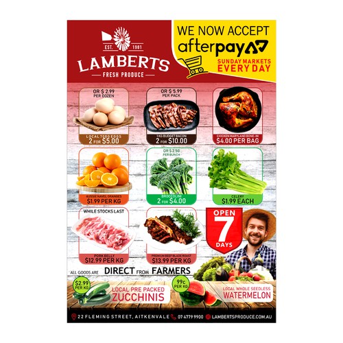 Super Market Leaflet