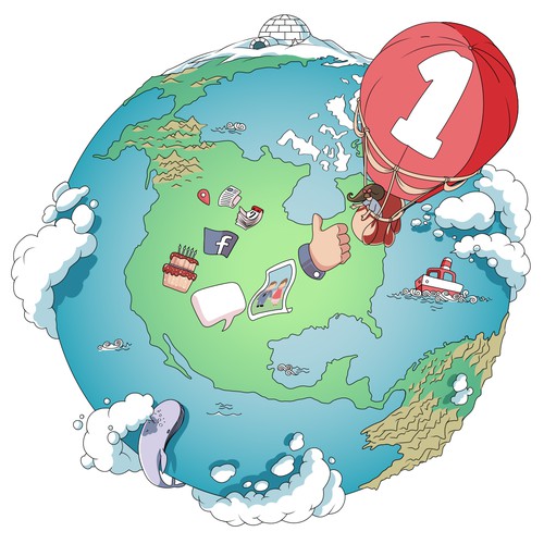 T-shirt illustration