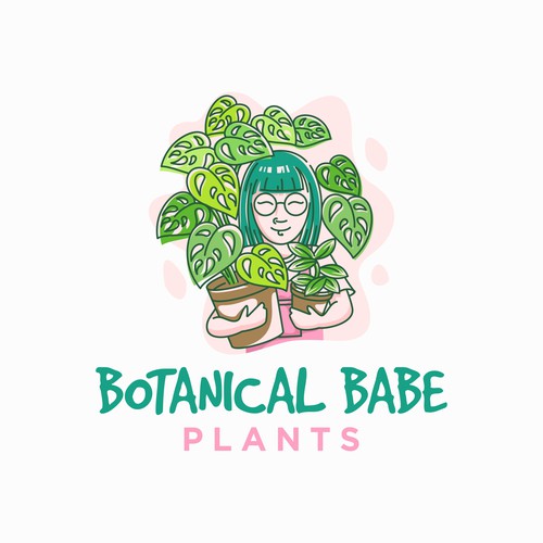 Logo Concept for Botanical Babe