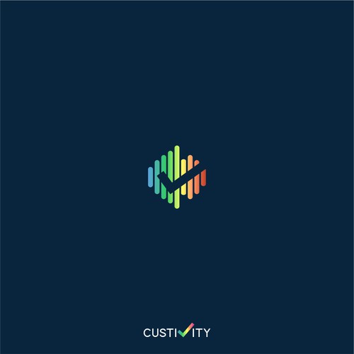 Iconic logo concept for custivity