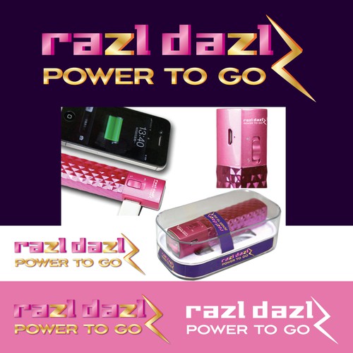 RAZL DAZL for the bling bling portable charger