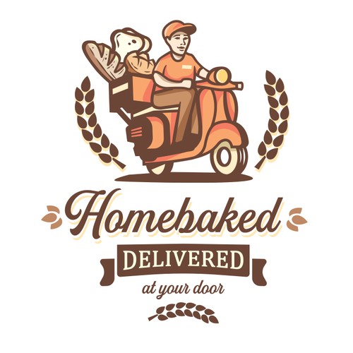Homebaked Delivered – Logo Design
