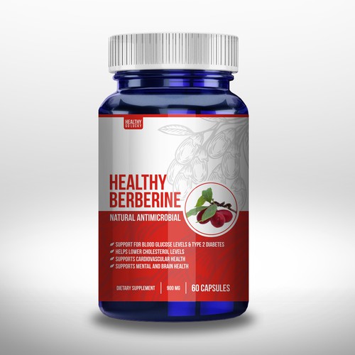 Healthz Berberinde label design