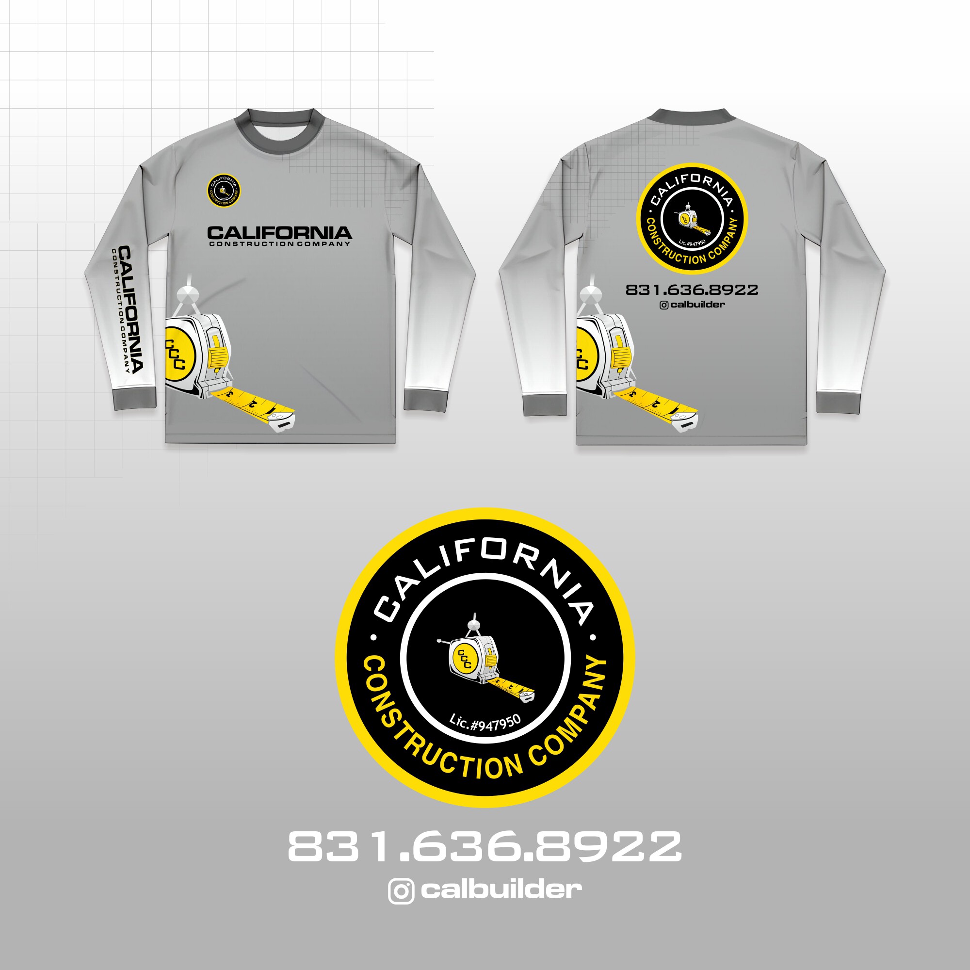 Sublimation Construction Shirt
