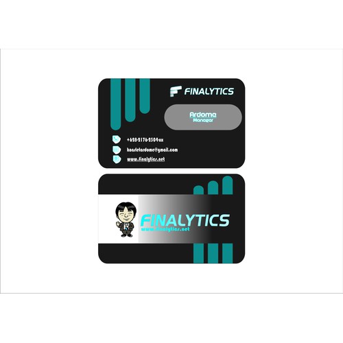 Business Card for Financial Consulting Company