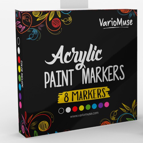 VarioMuse acrylic marker set