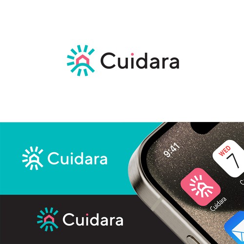 Logo for Cuidara - Family Caregiving App