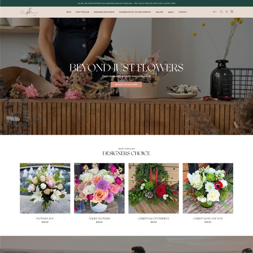 Flower Lady Site