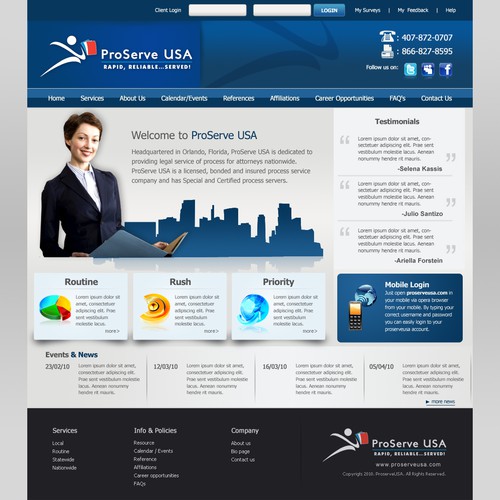 webdesign concepts for company