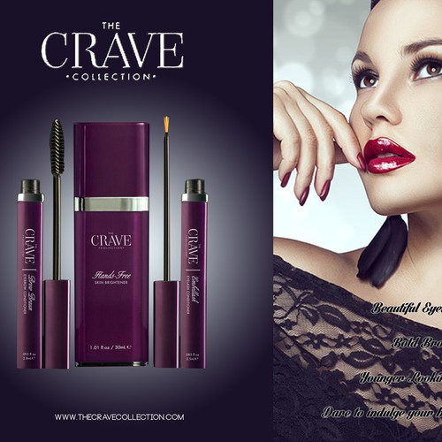 Crave collection packaging