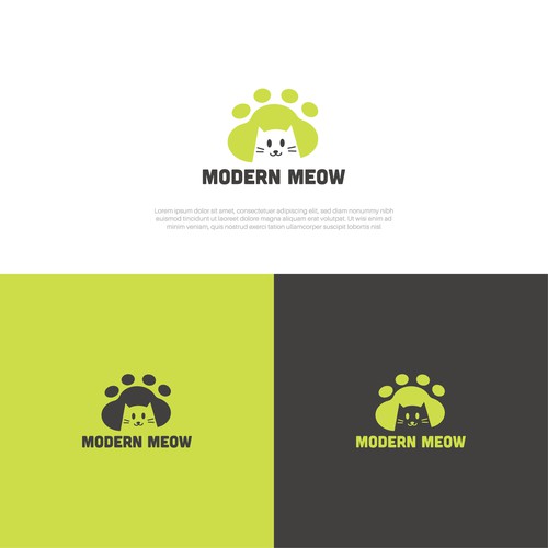 Modern Meow - Logo Design