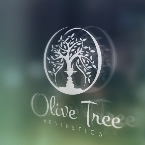 An olive tree in a beauty business logo!