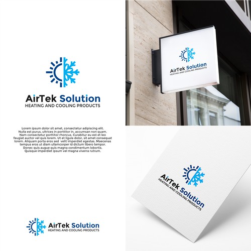 Logo Concept For AirTek Solution
