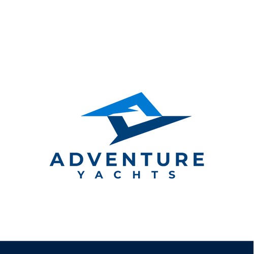 Logo available for customisation and sale.Adventure yachts logo