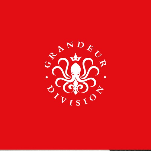 Grandeur Division and or a Octopus (mascot) with a floating crown