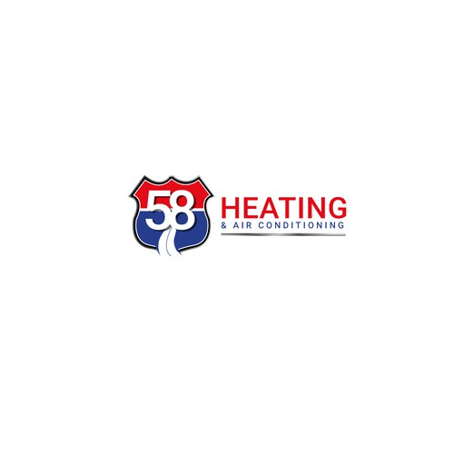 Air Conditioning and Heating logo branding