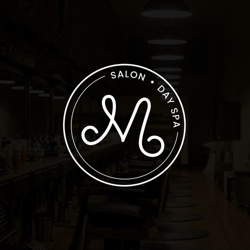 Rejected Logo Design - Salon M