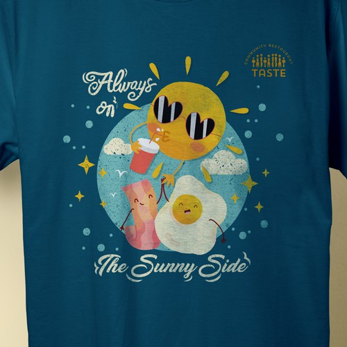  Breakfast T-Shirt (Always on the Sunny Side)