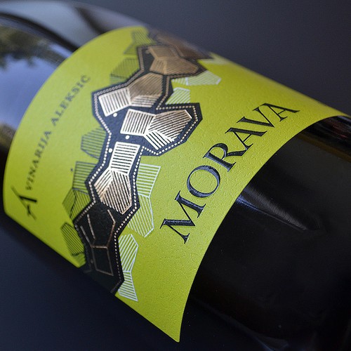 Morava Wine Label