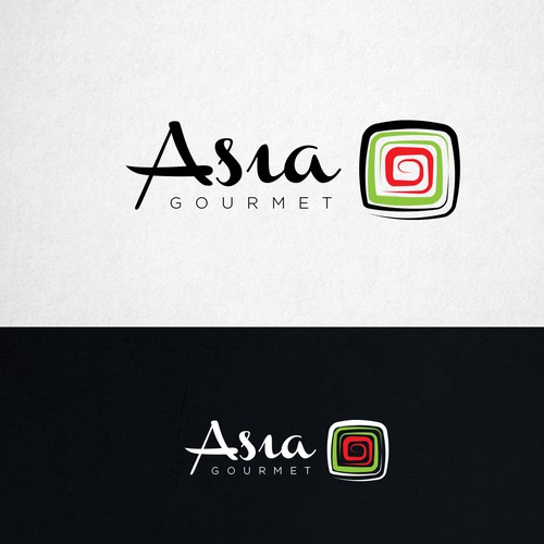 Logo for oriental restaurant (sushi being the main plate)