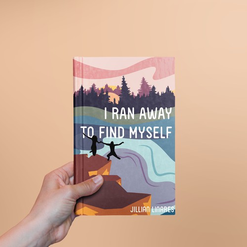 I Ran Away To Find Myself - Book Cover Design