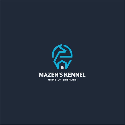 Logo concept for siberians house