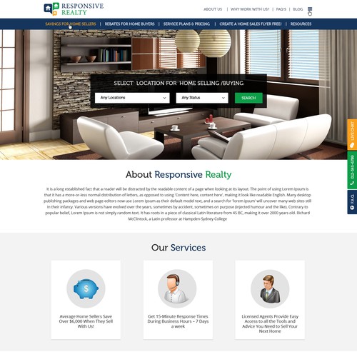 New site for a fixed-cost real estate brokerage firm