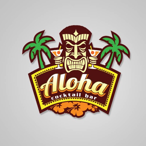 Aloha Cocktail Bar looking for a funky new logo
