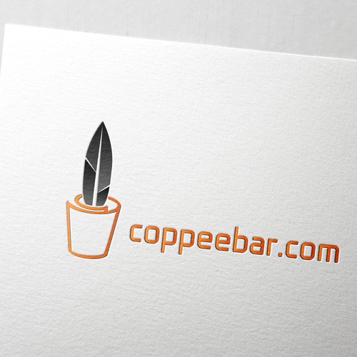 Creative illustrated concept logo