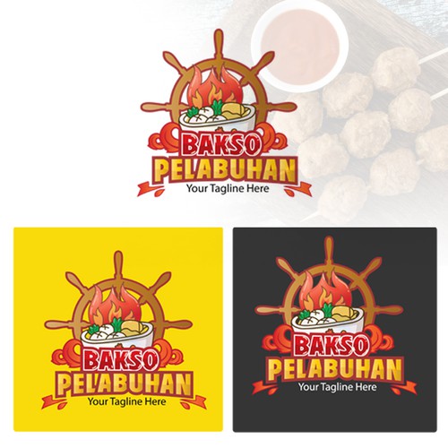 Logo Design for Bakso Pelabuhan