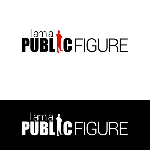 Logo Concept " I Am A Public Figure "