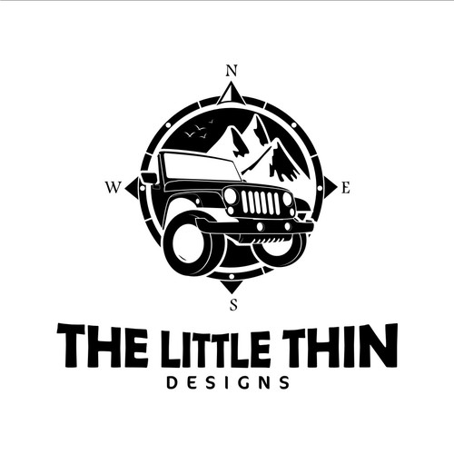 Logo for a custom Jeep Wrangler mods and accessories eCommerce shop