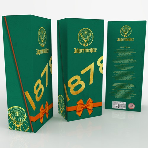 Jägermeister Gift Box Design