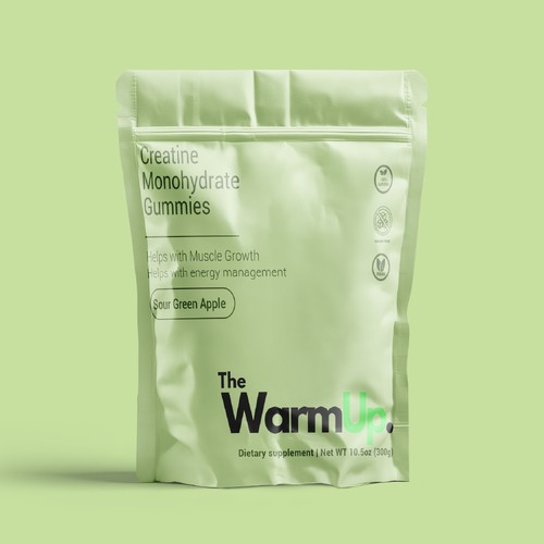packaging design for a dietary supplement brand