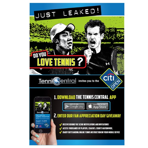 Promo Poster for an App
