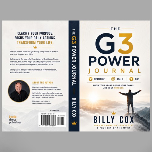The G3 Power Journal Winning Book Cover Design