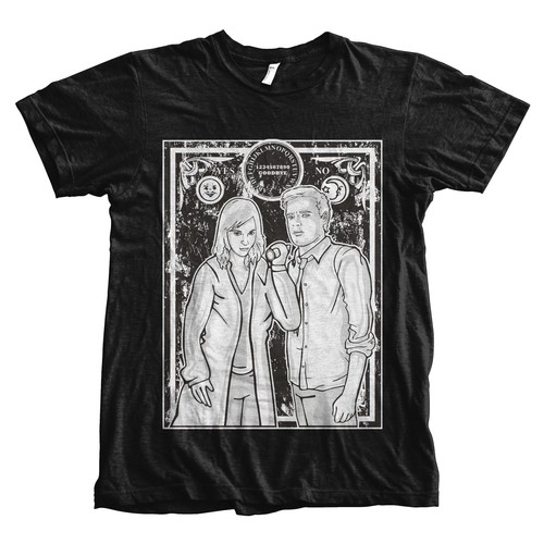 T-Shirt Design for two of the stars of 'Ghost Hunters'