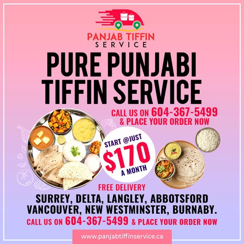 Facebook AD Campaign for a Canada Based Tiffin Service