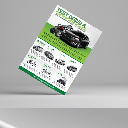 Test Drive Flyer Design