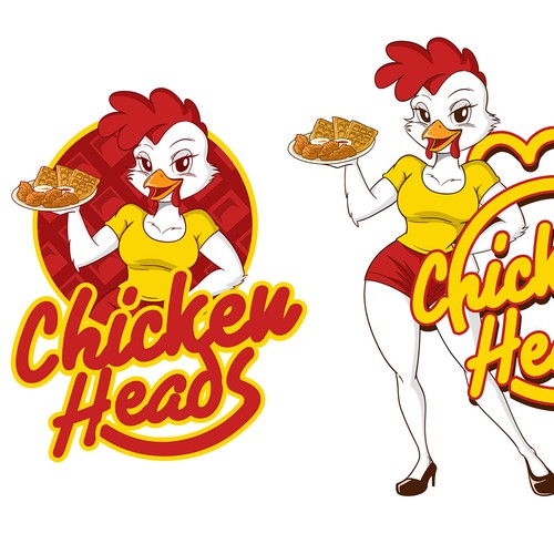 Chicken heads